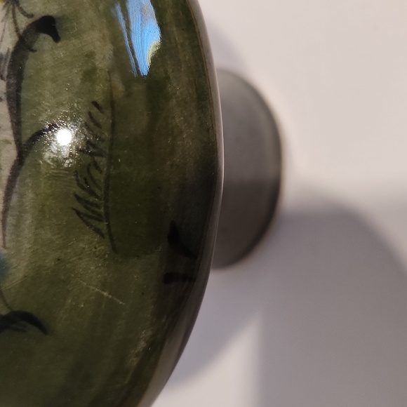 Gorgeous Tonala Bird and Rabbit Mushroom Figure- Signed - Picture 3 of 10